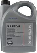 Трансмиссионное масло Nissan NS-3 CVT Fluid 5л
