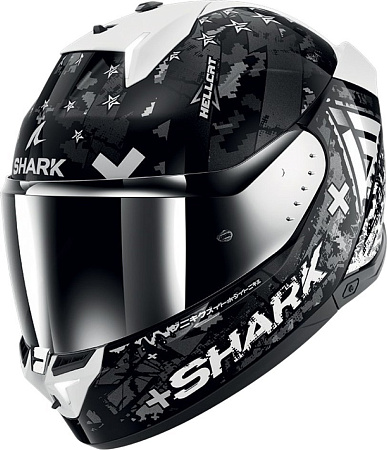 Shark Skwal i3 Hellcat (р. XL, черный/белый)