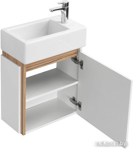 Акватон Тумба с умывальником Эклипс М 1A1728V0EK49R+1WH301972