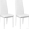 Стул Mio Tesoro Джия DC-060KD (2 шт, белый/белый)