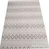 Ковер для жилой комнаты Radjab Carpet Сканди Сизаль Прямоугольник 10926C 12253RK (0.8x1.5, Grii/Krem)