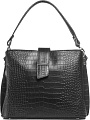 Женская сумка Souffle 101 1015001 (черный кайман эластичный)