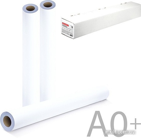 Инженерная бумага BRAUBERG 914 мм x 45 м 90 г/м2 110450