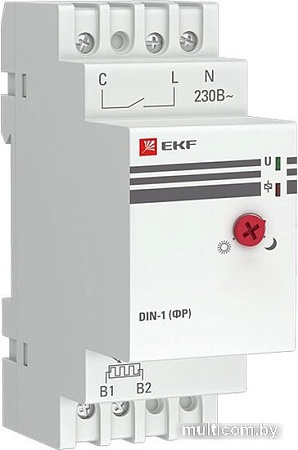 Фотореле EKF PROxima fr-din-1-25