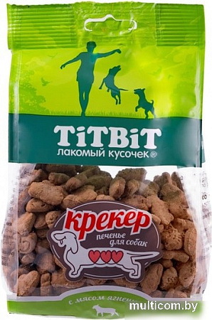 Лакомство для собак TiTBiT Крекер с мясом ягненка 250 г