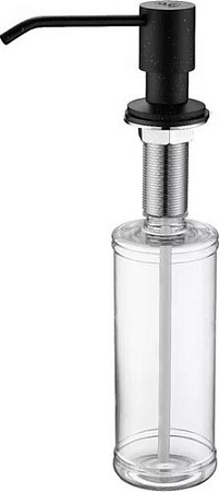 Дозатор для жидкого мыла Paulmark Sauber D002-418 (черный металлик)