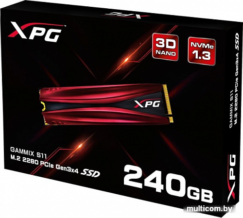 SSD A-Data GAMMIX S11 240GB AGAMMIXS11-240GT-C