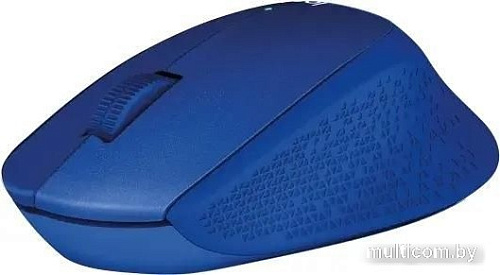 Мышь Logitech M331 Silent Plus (синий)