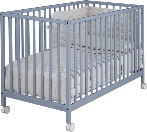 Классическая детская кроватка Micuna Mountain 60x120 (blue stone)