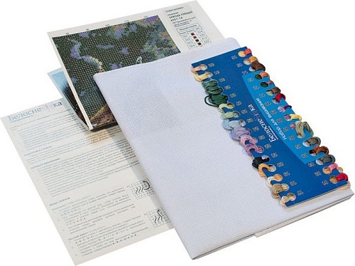 Набор для вышивания Белоснежка Заводь лебедей 4051-14