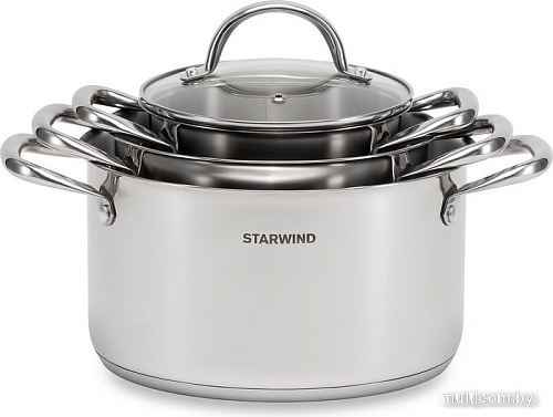 Набор кастрюль StarWind Chef Compact SW-CH1006