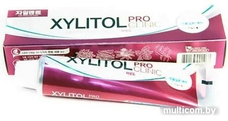 Зубная паста Mukunghwa Xylitol Pro Clinic Oriental Medicine Contained Purple Color 130г