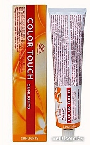 Оттеночная краска Wella Professionals Color Touch Sunlights /36 золотисто-фиолетовый