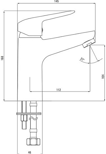 Смеситель Deante Alpinia BMO 020M