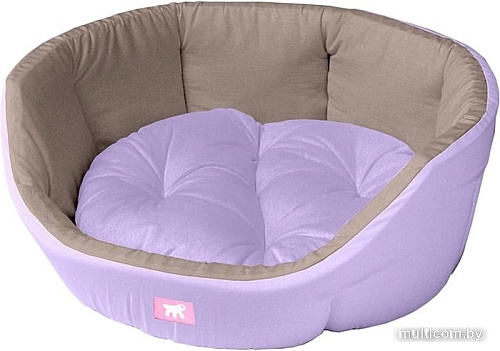 Лежак Ferplast Diamante 55 82966099 (сиреневый/серый)