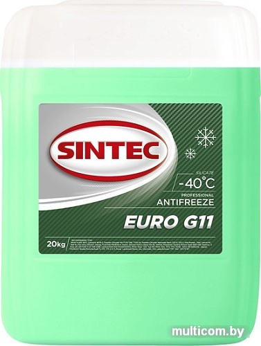 Антифриз Sintec Euro G11 (-40) 20кг