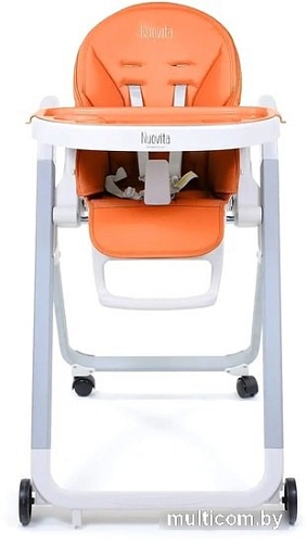 Высокий стульчик Nuovita Futuro Bianco (оранжевый)