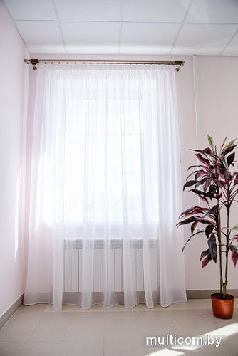 Тюль Decoretto Креп-вуаль КВ-КВ 6x2.7 м (белый, 1 шт)