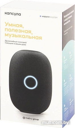 Умная колонка Mail.ru Капсула (белый)