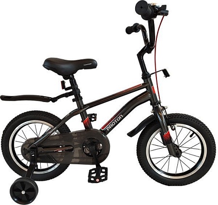 Детский велосипед Tech Team Proton 16 NN013977 (черный, разобранный)