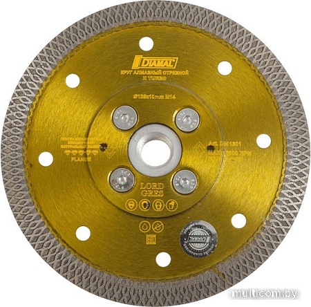 Отрезной диск алмазный Diamal DMTS230