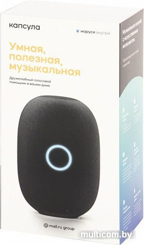 Умная колонка Mail.ru Капсула (белый)