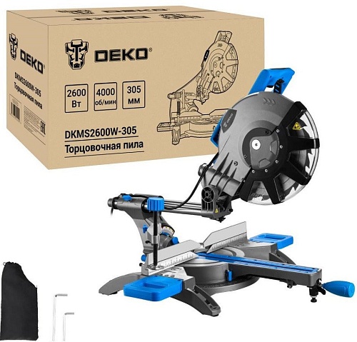 Торцовочная пила Deko DKMS2600W-305 Laser 083-1094