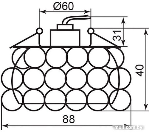 Точечный светильник Feron JD95 / 18936