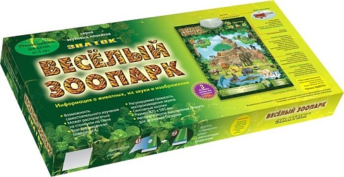 Интерактивная игрушка Знаток Веселый Зоопарк PL-06-ZOO