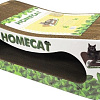 Лежанки, домики, когтеточки для кошек и собак Homepet Мятная волна большая (гофрокартон)