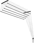 Сушилка для белья Comfort Alumin Group Потолочная 5 прутьев Black Diamond 220 см (алюминий)