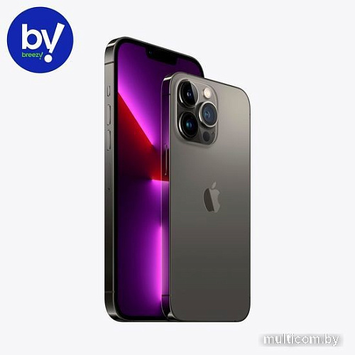 Смартфон Apple iPhone 13 Pro 256GB Воcстановленный by Breezy, грейд B (графитовый)