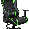 Кресло AeroCool AC220 AIR (черный/зеленый)