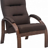 Интерьерное кресло Импэкс Leset Лион (орех текстура/малмо 28/коричневый)