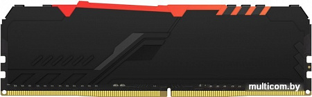 Оперативная память Kingston FURY Beast RGB 2x8GB DDR4 PC4-24000 KF430C15BBAK2/16