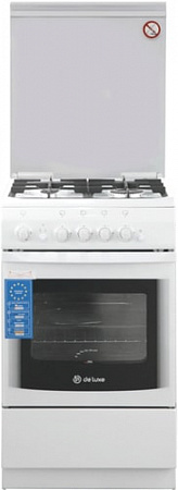 Кухонная плита De luxe 506040.14Г (КР) Ч/Р
