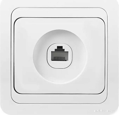 Розетка компьютерная SmartBuy SBE-02w-S1-RJ