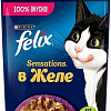 Пресервы Felix Sensations в желе с уткой и шпинатом 75 г