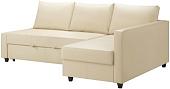 Угловой диван Ikea Фрихетэн 704.488.98 (бумстад светло-бежевый)