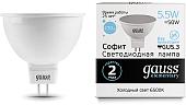 Светодиодная лампочка Gauss Elementary GU5.3 5.5Вт 470lm 6500K 13536 (10 шт)