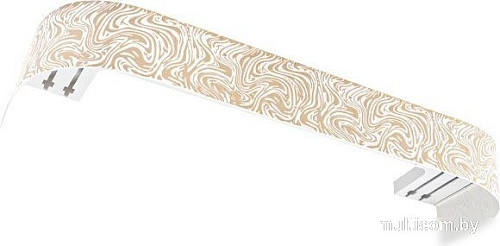 Legrand Глэдис 7см 3м 2р с поворотами 58139343 (белый/золотой)