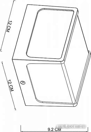 Уличный настенный светильник Arte Lamp Lancia A6418AL-1BK