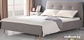 Кровать Halmar Doris 160x200 (серый/ольха)
