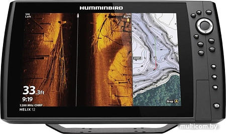 Эхолот-картплоттер Humminbird Helix 12x Chirp Mega SI+ GPS G3N