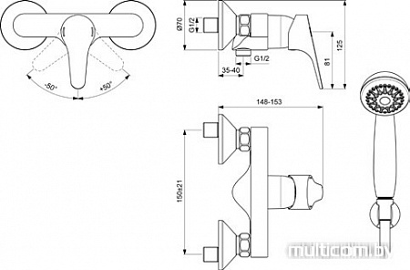Смеситель Vidima Некст BA370AA