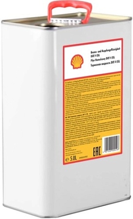 Тормозная жидкость Shell DOT4 ESL 5л