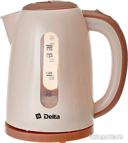 Электрочайник Delta DL-1106 (бежевый)