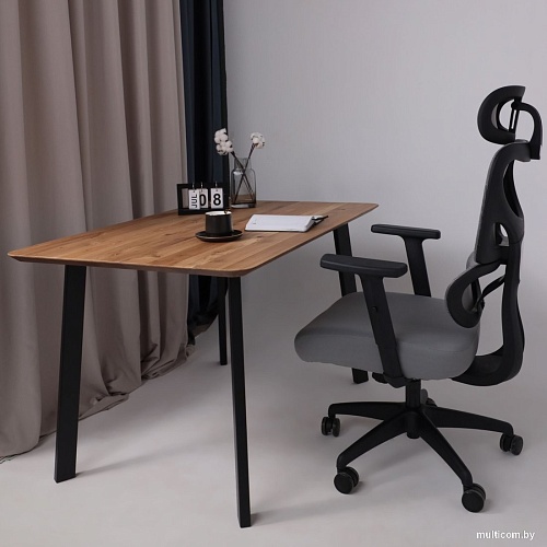 Офисное кресло AksHome Pascal (ткань/сетка, серый)