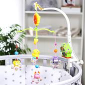 Музыкальная карусель Крошка Я Пряничный домик Зверушки-погремушки 2810181