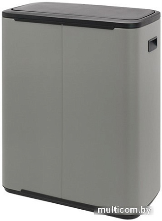 Brabantia Bo Touch Bin 60 л (минерально-серый)